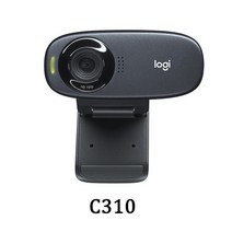 컴퓨터캠 원본 Logitech C270 C270i C310 HD 비디오 720P 내장 마이크 카메라 PC 온라인수업 웹캠