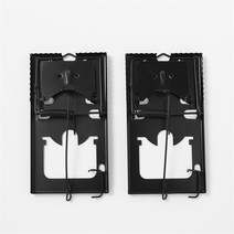 완벽퇴치 쥐덫 2p세트16x8.5cm 마우스트랩 쥐틀 쥐잡이 쥐퇴치 쥐포획 쥐퇴치기 쥐제거기 해충퇴치용품, 2개