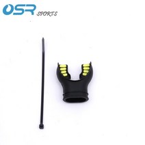 스쿠버 다이빙 안전 실리콘 마우스피스 레귤레이터 2 단계 스노클링용, 02 Black - Yellow