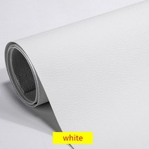 가죽모듈소파 100/200x137cm PU 가죽 자체 접착 수정 보조금 스티키 고무 패치 소파 직물 이후 시뮬레이션, 05 white_01 100x137cm