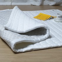 굳잠엔디미온 5mm밍크극세사 침대패드겸 카페트, 밍크화이트