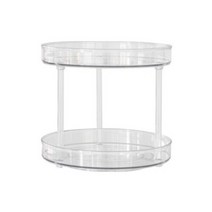 다용도 회전식 2층 선반 양념통 수납 화장품 양념장 주방 화장대