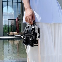 엠케이유통 DIY 손 바느질 가죽 가방 키트 (96920) 셀프 공예 미니백 만들기 취미 패키지, 상세설명참조