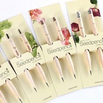 (꿈쟁이) 몽당 씨앗연필 (2개입)_재미있는 씨앗심기_2487EA, 바질