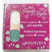 Bourjois 부르조아 쁘띠 가이드 드 퍼펙트 하모니 아이섀도우 & 컨투어 ~색상 선택~, 크레이지 베이비 16 (화이트 am