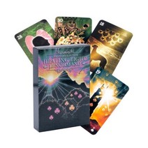 타로책 스프레드천 동양 카드 종류 예쁜 초보 세트 le tarot 최신 클레어 드 레노맨드 오라클 운명 운세 타로 보드 게임 성인 및 용 온라인 가이드북 포함, 주황색