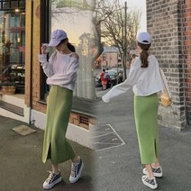 마롱패션 샤프 여성 소프트 뒷트임 스커트 테니스 치마 플 마롱