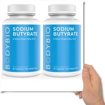 바디바이오 소디움 부티레이트 Sodium Butyrate 60캡슐 2통, 2개