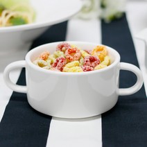 엘림 모던 양손 스프볼 요거트 시리얼 도자기 볼 그릇, 선택05-엘림 모던 양고리 스프볼 요거트 시리얼볼