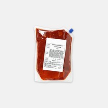 떡볶이소스 매운 떡볶이양념소스 업소용식자재 아워홈 2kg, 1개
