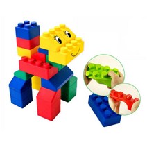 소프트 빅블럭 남아선물 어린이집교구 네모 놀이 상상력 점보 조립 대형