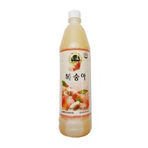 청솔 복숭아 원액 주스 835ml