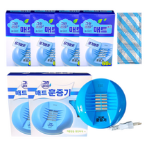 일명제약 그린세이프 전자모기향 세트 매트훈증기2개 + 매트4통