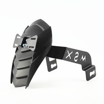 혼다 Honda MSX125 M3 머드 쉴드 가드 리어 휀다 튜닝, 블랙