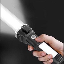 탐조등 충전식 랜턴 작업등 램프 장거리 전술 후레쉬, 990A 밝은 LED