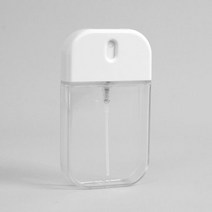 스퀘어 스프레이 공병 투명 손소독제 향수 리필용기, 단품, 단품