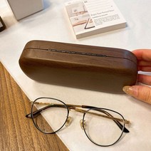 우드 심플 원목 엔틱 안경 선글라스 케이스
