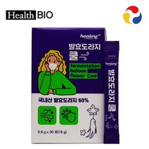 Healing 발효도라지 쿨 30포(국내산5년근 발효도라지), 1박스(1개월분)