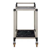 중국집 코스요리용 미끄럼방지 저진동 서빙카트 호텔 이동식트롤리 대형식당 갈비탕집, 1개, 빈티지 3단 신대