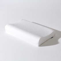 라텍스 베개 컨투어M 굴곡 낮은베개 성인여성 어린이, 트레이시커버