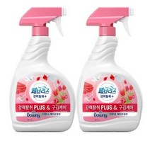 페브리즈 강력탈취 플러스 섬유탈취제 본품, 다우니 에이프릴향, 34개, 880ml