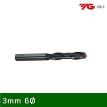 2F Ticn코팅롱엔드밀 3mm 6파이 15 (1EA)