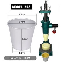 미니계란찜기 맥반석구운계란기계 계란굽는 수동 에그 타트 기계 제조기 쉘 프레스 성형 메이커, 04 B02