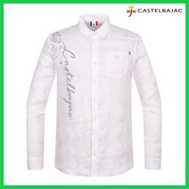 까스텔바작 남성 캐주얼 패턴 린넨 셔츠_0BGBMSH201WH
