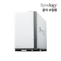 시놀로지 Synology DS220J NAS 스토리지 2베이 + NAS 하드 1TB