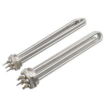 심야 보일러 고출력 히터봉 항온수조 가열관 220 380V, 1.5인치 380V 9KW 500mm 연장