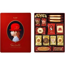 akai bohshi 일본 틴케이스쿠키 선물용쿠키 레드 403g