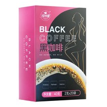 블랙커피 인스턴트 커피가루 특농도 코크스향 2g*20, 20포대/박스