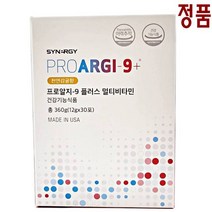 시너지 프로알지9 플러스 멀티비타민 비타민c B6 B12 30포, 360g, 1개