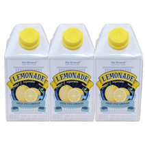노브랜드 그리스 레모네이드 레몬농축 GREEK STYLE LEMONADE 레몬에이드, 3개, 500ml