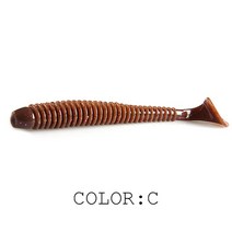 Supercontinental-스윙 임팩트 링 청어 낚시 루어 6 개/10 개 인공 Pesca Leurre Souple, 03 C_02 80mm 10pcs