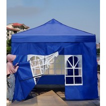 야외 천막 농막 이동식 간이 창고 소형, 13. 3x6 흑강왕 삼면 둘레 【빨간색 비고 필요】【