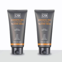 그루밍랩 남성용 에너제틱 프로 올인원 타우린 바디워시, 2개, 300ml