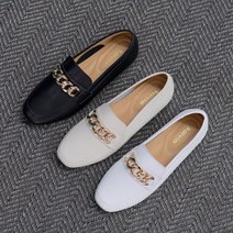 키밍 / 데일리 라이프스타일 로퍼 골드체인 단화