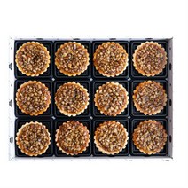 호두파이 답례품 호두타르트 12개 개별포장 선물세트 영양간식, 호두타르트 12개 금보자기