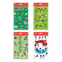 세모네모 스포츠 스티커 농구 야구 태권도 축구 칭찬 교육용 얼굴표정 그림 폴꾸 다꾸, SS-118스포츠농구