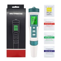 EC측정기 7 1 PH TDS EC ORP 염분 SG 온도 측정기 디지털 테스터 C600 수질 수족관 미터, CHINA, Meter With Backlight