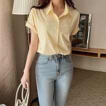 코코블랑 데일리무드 루즈핏 반팔 셔츠
