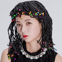 이집트 여인 클레오파트라 머리 가발 분장 연극 레게 음악 노래방, 클레오파트라가발