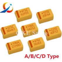 터보 차져 AB C D E 타입 탄탈럼 커패시터 6., 53 D 10V470UF