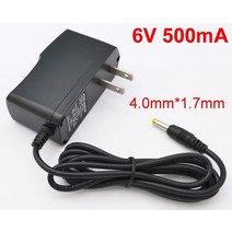 어댑터 omron hem-7121 hem-7120 혈압 모니터 용 1pcs 6v 500ma 0.5a 어댑터 호환 호환, 우리 플러그