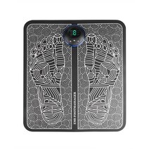 발 마사지 매트 발 Ems 송아지 전동 공구 장치 혈액 순환 Spa 운동기 Insoles Myostimulator Machine Detox, 01 8 mode 19 gear