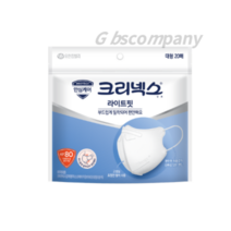 크리넥스 KF80 라이트핏 마스크 대형, 20개입, 30개, 0 White (화이트)
