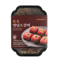 송추가마골 순수 양념 소갈비 9대 (냉동), 3개, 750g