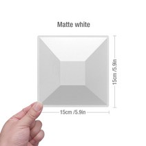 집 벽 혁신 기하학 3d 벽 패널 비 자체 접착 3d 벽 스티커 아트 세라믹 타일 벽지 룸 욕실 천장, 1