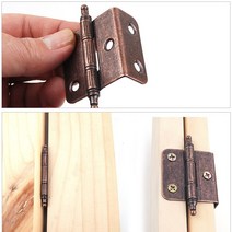 엔틱 목재 가구 출입문 보조 경첩 L경첩 75x18T, 본상품선택